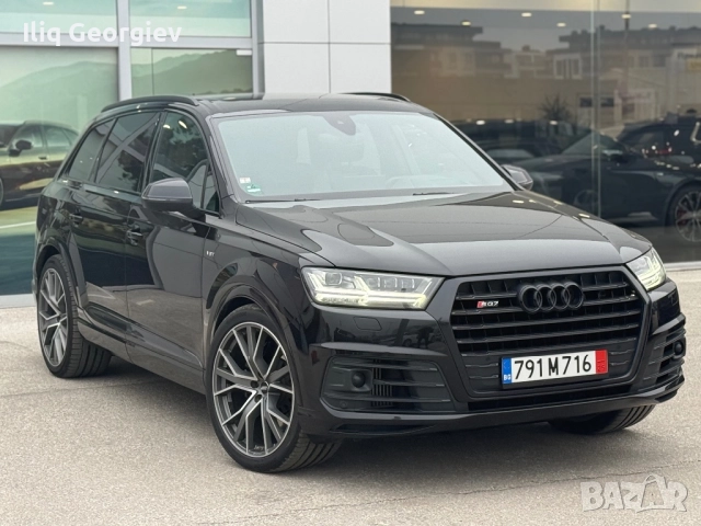 Audi sq7-КАТО НОВА/20+22/РЕАЛНИ КМ./diesel-hibrid/ОБСЛУЖЕНА/FULL, снимка 3 - Автомобили и джипове - 52668126