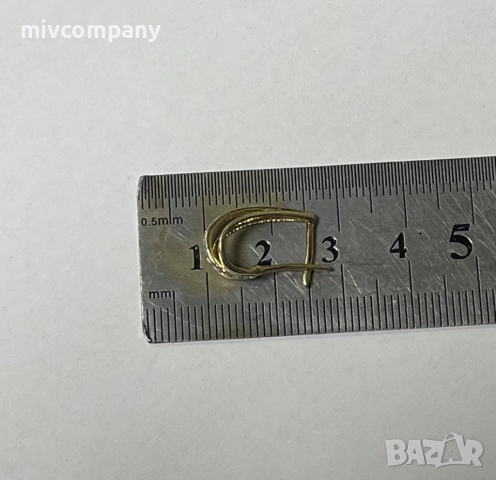 Златни обеци 2.90гр., снимка 4 - Обеци - 52652040