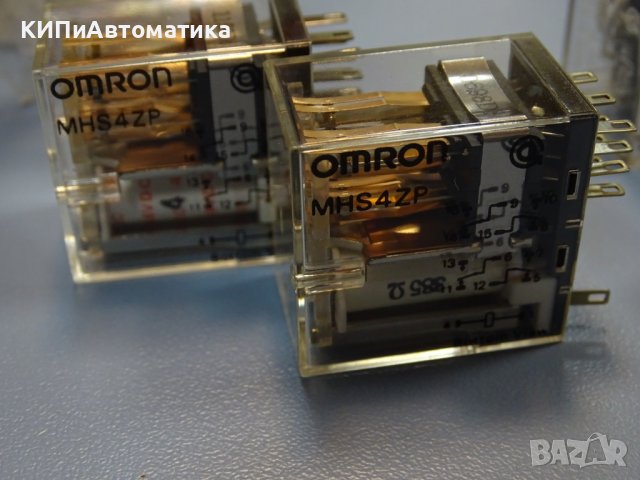 реле Omron MK2P, Omron MHS4ZP 24VDC, снимка 7 - Резервни части за машини - 36971278