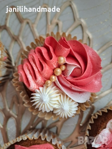 Мъфини с маслен крем, подарък, снимка 9 - Домашни продукти - 52113229