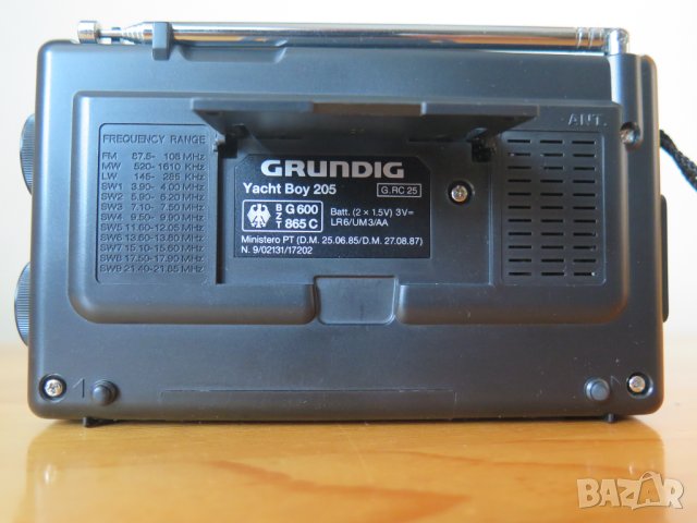 GRUNDIG YACHT BOY 205  12 BAND  RADIO,1993г, снимка 16 - Радиокасетофони, транзистори - 43973126