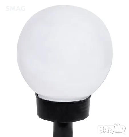 Слънчев соларен фенер глобус черен 27 см S_1140663, снимка 3 - Соларни лампи - 49902507