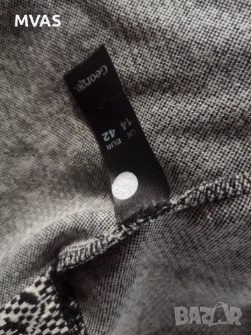 Ново дамско есенно сако с дълъг ръкав сиво с черно L размер, снимка 3 - Сака - 38273097