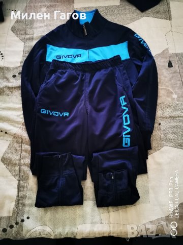 Детски анцуг на фирмата Givova, размер XS, идеално запазен. 