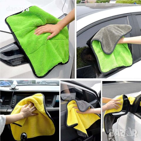 3723 Микрофибърна абсорбираща кърпа за подсушаване на автомобил, снимка 2 - Аксесоари и консумативи - 40667905