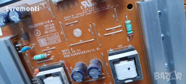POWER BOARD EAX66203101,LGP4760RI-15CH2,PLDH-L403A, снимка 2 - Части и Платки - 33064007