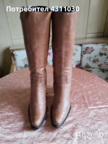 Дамски ботуши Patrizia от естествена кожа 38 номер, снимка 2 - Дамски ботуши - 53391787