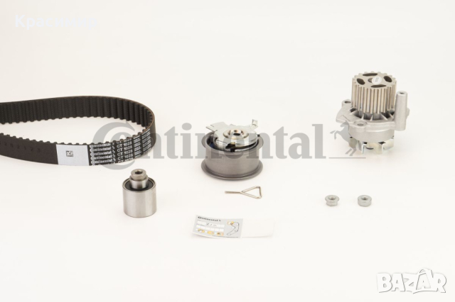 Комплект водна помпа + ангренажен ремък, снимка 3 - Части - 44897906