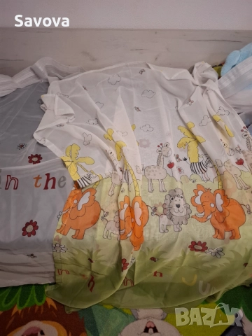 Перде за детска стая Животни