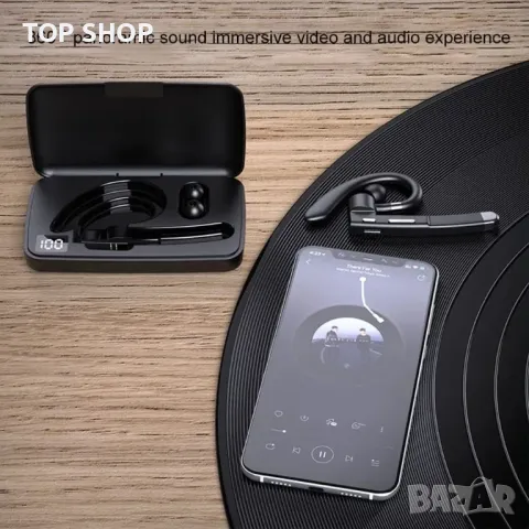 Bluetooth бизнес слушалка YYK-520 с кутия за заряд, снимка 9 - Слушалки, hands-free - 48765187
