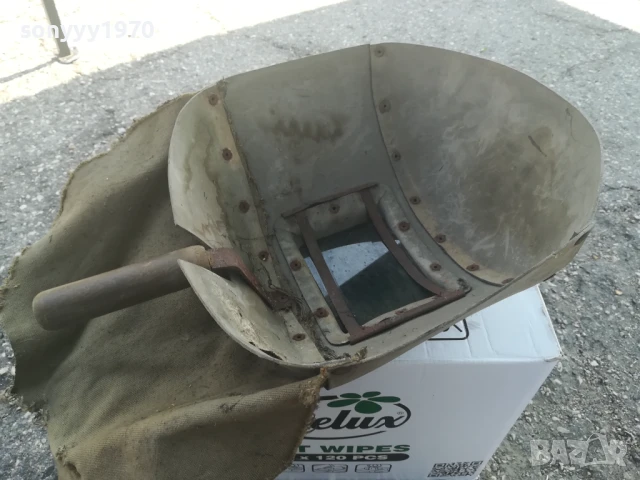 РЕТРО МАСКА ЗА ЗАВАРКИ-АНТИКА/РЕЛИКВА 1206251616, снимка 12 - Антикварни и старинни предмети - 50644094