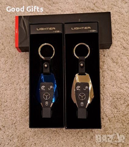 Запалка Мерцедес USB, Форма на ключ, снимка 1 - Коледни подаръци - 43401782