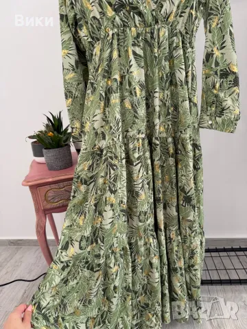 Дълга рокля в размер M, снимка 8 - Рокли - 48428421