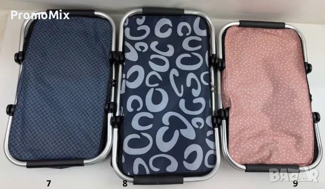 Термо чанта Faltbarer Thermo-Einkaufskorb Сгъваема пазарска кошница за пикник плаж хладилна чанта, снимка 10 - Хладилни чанти - 49737152