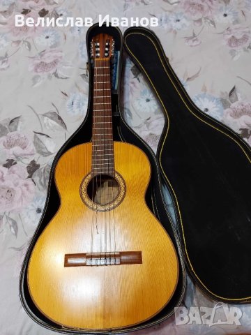 Класическа китара Rainer Krempel 1979 произведена в Германия.