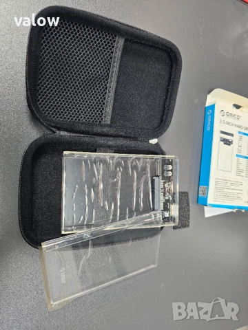 Кутия за външен харддиск 2.5" ORICO HDD / SSD интерфейс USB 3.0 + калъф