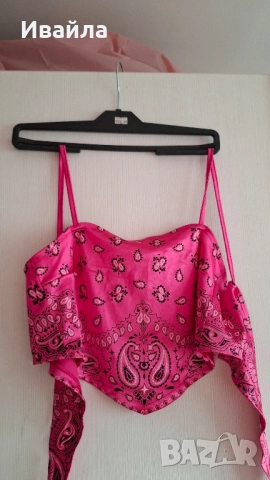 Топ в два цвята, снимка 2 - Потници - 52095474