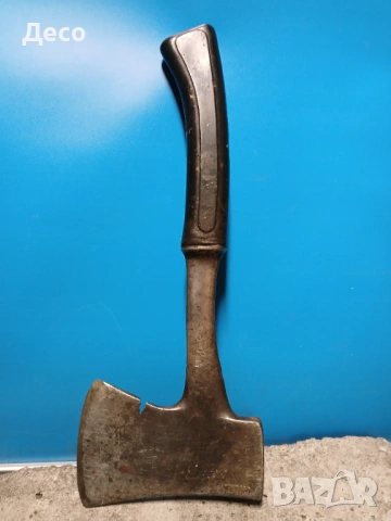 Стара руска изцяло метална туристическа секира 1965г., снимка 5 - Други ценни предмети - 53476880