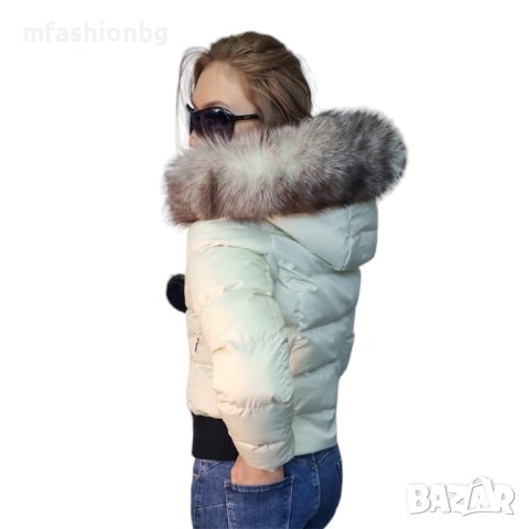 Дамски якета с естествен пух, City Angels Jeans от XS до 3XL, снимка 11 - Якета - 43582371