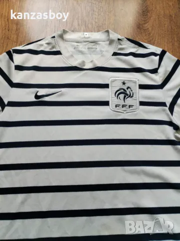 NIKE FRANCE 2011 2012 AWAY FOOTBALL - мъжка футбола тениска М, снимка 3 - Тениски - 49963580