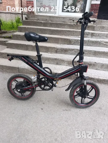 Сгъваемо електрическо колело, снимка 1