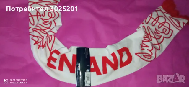 Фенски Оригинални шалове  England  с Холограмен стикер , снимка 7 - Шалове - 50441093