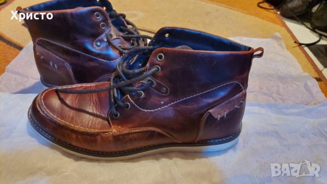 Обувки от естествена кожа ZIGN