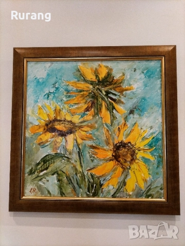 Авторска Маслена живопис,, Сезони ", снимка 12 - Картини - 52973643