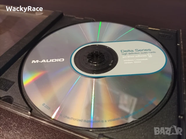 Звукова/аудио карта M-AUDIO Audiophile 2496, снимка 7 - Видеокарти - 50567452