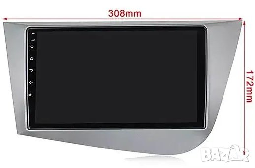 Мултимедия, Двоен дин за SEAT LEON, Андроид, 9", кола, 2 Дин навигация за СЕАТ ЛЕОН плеър с Android, снимка 9 - Аксесоари и консумативи - 40060692