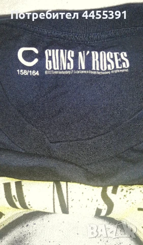 Тениска групи Guns-n-Roses. Официален продукт, снимка 2 - Тениски - 51251693