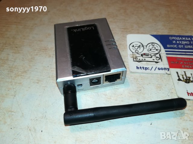 LOGILINK WIRELESS SERVER USB-GERMANY 0312212014, снимка 2 - Рутери - 35020262