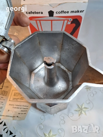 оригинална кубинска кафеварка KUPRES кубинка 28/5, снимка 6 - Аксесоари за кухня - 51953354