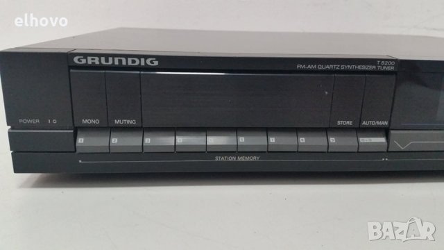 Стерео тунер Grundig T8200, снимка 5 - Ресийвъри, усилватели, смесителни пултове - 28870343