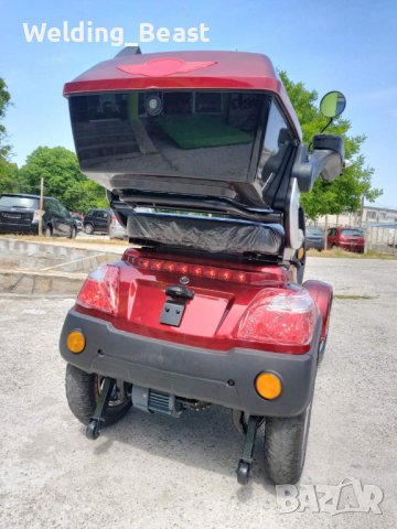 Електрическа Четириколка Famozna LUX 1500W/60V/20Ah - Червена , снимка 7 - Мотоциклети и мототехника - 39295802