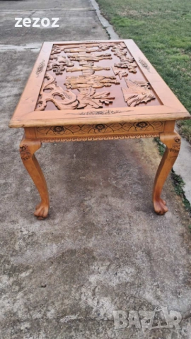 Маса трапезна в азиатски стил, снимка 7 - Маси - 53495949