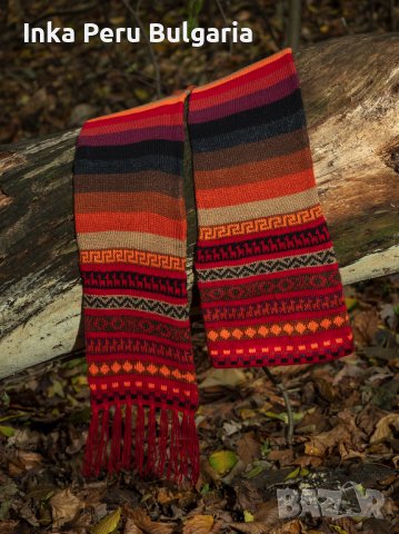 Перуанска шало-шапка с вълна на алпака различни цветове , снимка 8 - Шалове - 42961607
