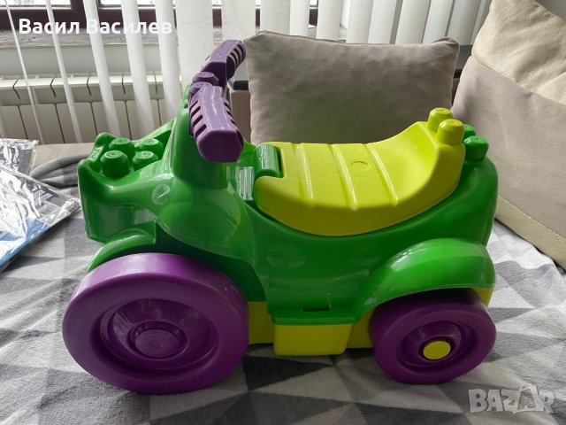 Детска количка с конструктор, снимка 3 - Играчки за стая - 38700924