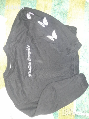2 блузи с пеперуди , снимка 4 - Детски Блузи и туники - 53575762