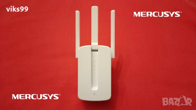 MERCUSYS MW300RE 300 Mbps Wi-Fi Удължител на обхват , снимка 2 - Рутери - 53495491