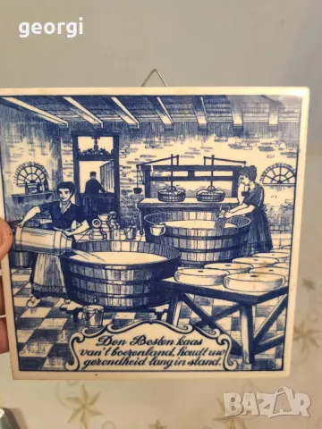 немска декоративна порцеланова плочка за стена 25/4