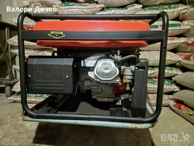 Трифазен бензинов генератор за ток 5.5 Kw , снимка 3 - Други машини и части - 48177429