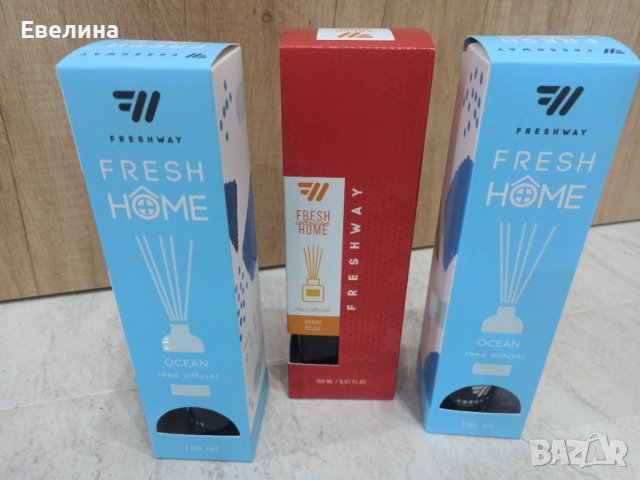 Комплект Freshway ароматизатор дифузер с пръчици с включена доставка, снимка 1