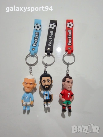 Фенски ключодържатели Роналдо, Меси, Холанд, Ямал нов модели 25/26, снимка 2 - Футбол - 53330459