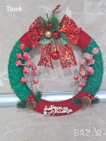 Коледна украса , снимка 3 - Декорация за дома - 52282259
