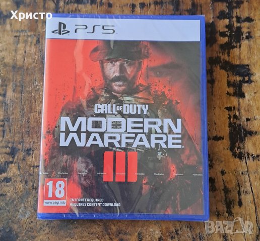 игра за плейстейшън 5, Call of Duty: Modern Warfare III (PS5) в целофан