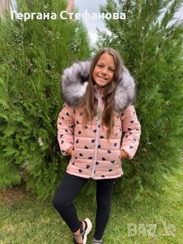 Зимно яке Деги с естествен пух  Размери-98,104,110,116,122,128,134,140 Цена-88 лв, снимка 3 - Детски якета и елеци - 51690605