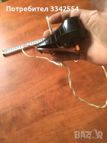 НОЩНА ЛАМПА БАКЕЛИТ СТАРИННА, снимка 4 - Настолни лампи - 36995116