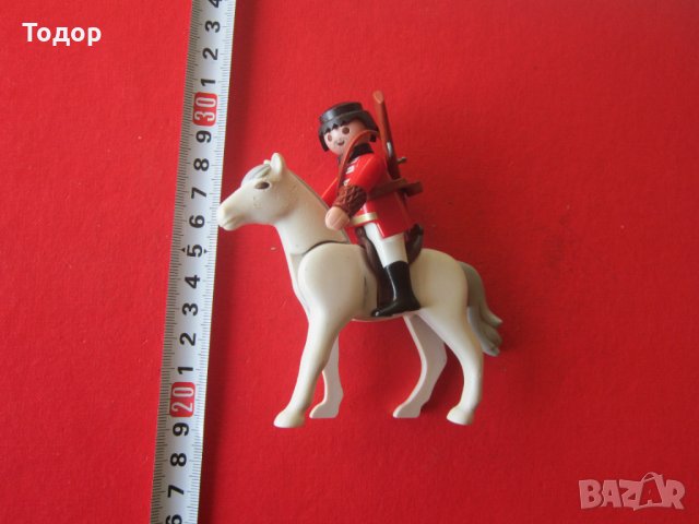 Играчка войник конник с пушка  кон , снимка 6 - Фигурки - 35035268