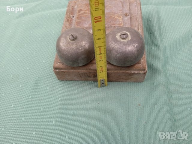 Стар ретро звънец, снимка 7 - Антикварни и старинни предмети - 36636143